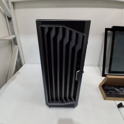 SKYTECH LEGACY GAMING / ANTEC DESKTOP COMPUTER CASE ONLY WITH ARGB FANS AND 420MM AIO LIQUID CPU COOLER - BLACK (MODEL: PERFORMANCE 1FT) image 8