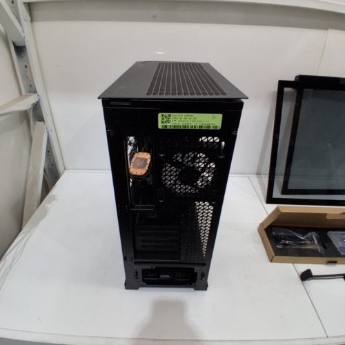 SKYTECH LEGACY GAMING / ANTEC DESKTOP COMPUTER CASE ONLY WITH ARGB FANS AND 420MM AIO LIQUID CPU COOLER - BLACK (MODEL: PERFORMANCE 1FT) image 12