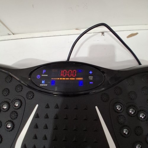 SIGNSTEK VIBRATION PLATE EXERCISE MACHINE - BLACK image 2