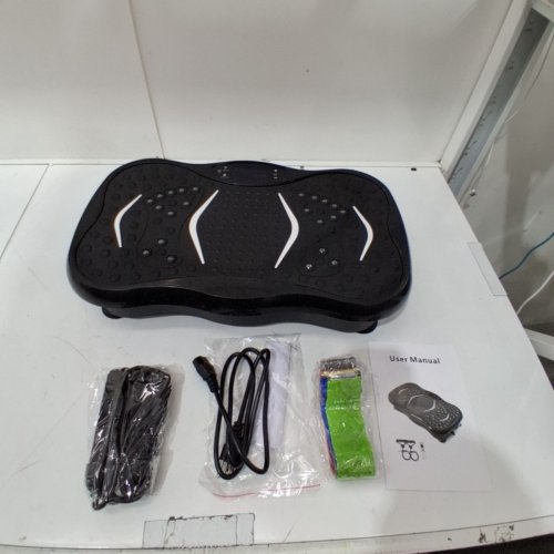 SIGNSTEK VIBRATION PLATE EXERCISE MACHINE - BLACK image 3