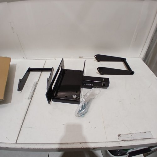 ECOTRIC CRADLE WINCH MOUNT MOUNTING PLATE - 10" X 4.5"- 8000LBS-13000LBS CAP - BLACK - (MODEL: LYA-023S) image 2