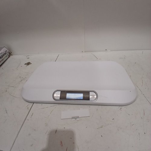 DIGITAL ELECTRONIC DISPLAY PORTABLE BABY AND PET SCALE - 44LBS MAX - WHITE image 3