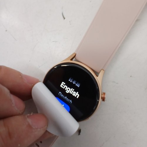 UNISEX FITPOLO SMART WATCH FITNESS TRACKER - 1.32” AMOLED TOUCHSCREEN, BLUETOOTH CALL, 24/7 HEART RATE, SPO2 MONITOR, STEP COUNTING, SLEEP TRACKING, IP68 WATERPROOF, FOR ANDROID, IPHONE - PINK (MODEL: AR-01) image 2