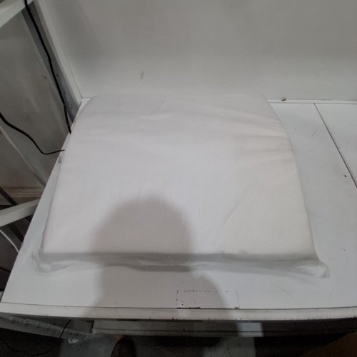 FOAM PAD PILLOW - 22" X 21" X 4.5" - WHITE image 2