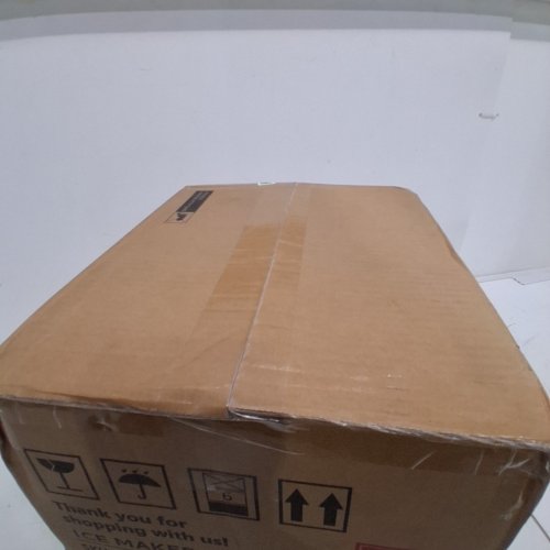 EUHOMY COUNTERTOP ICE MAKER MACHINE WITH HANDLE / BASKET AND SCOOP - MAKES 26LBS PER DAY - WHITE (MODEL: IM001-BWH-CAEH) image 3