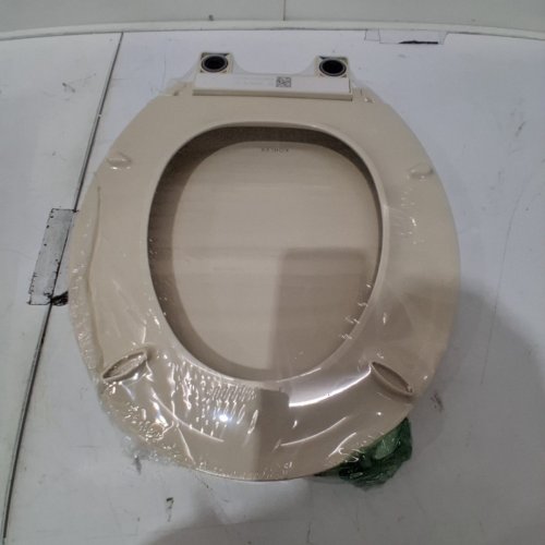 KOHLER CACHET QUIET CLOSE TOILET SEAT WITH READYLATCH HINGE - 16" - BEIGE (MODEL: 4639-RL-47) image 3