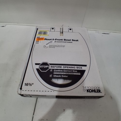KOHLER CACHET QUIET CLOSE TOILET SEAT WITH READYLATCH HINGE - 16" - BEIGE (MODEL: 4639-RL-47) image 5