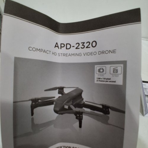 AEROPULSE COMPACT HD STREAMING VIDEO DRONE - 720P - (MODEL: APD-2320) image 8