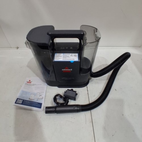 BISSELL LITTLE GREEN CORDLESS MULTI-PURPOSE PORTABLE CARPET UPHOLSTERY AUTO DEEP CLEANER - 25V, 2 CLEANING MODES, UP TO 35MINS USE - BLACK (MODEL: 3682B) image 2
