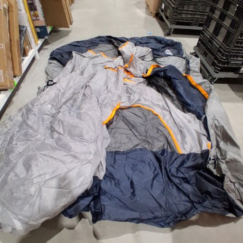 UNP 6 PERSON SUV DOME TENT CART CAMPING - 10FT X 10FT - GREY (MODEL: UNP-1010SUV-DB) image 2