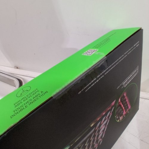 RAZER BLACKWIDOW V4 X MECHANICAL GAMING KEYBOARD, GREEN SWITCHES TACTILE & CLICKY - BLACK (MODEL: RZ03-04700200-R3U1) image 5