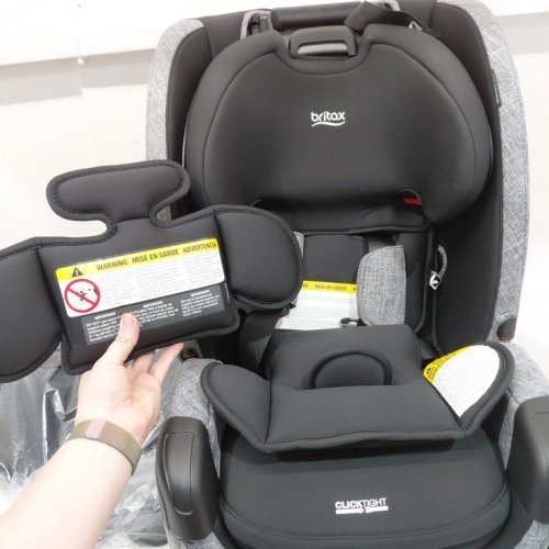 BRITAX ONE4LIFE SLIM CLICKTIGHT ALL-IN-ONE CONVERTIBLE CAR SEAT - 5LB TO 120LB - RAVEN BLACK (MODEL: E1D207A) image 4