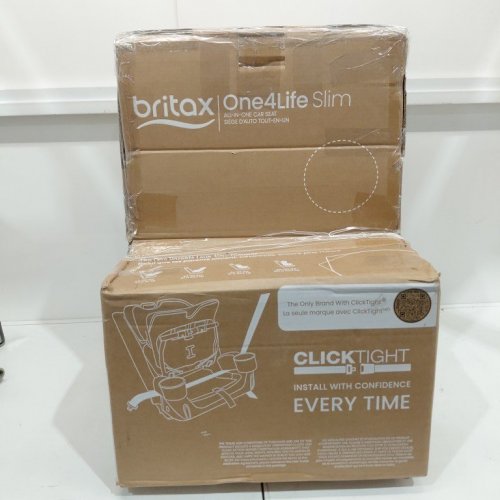 BRITAX ONE4LIFE SLIM CLICKTIGHT ALL-IN-ONE CONVERTIBLE CAR SEAT - 5LB TO 120LB - RAVEN BLACK (MODEL: E1D207A) image 9