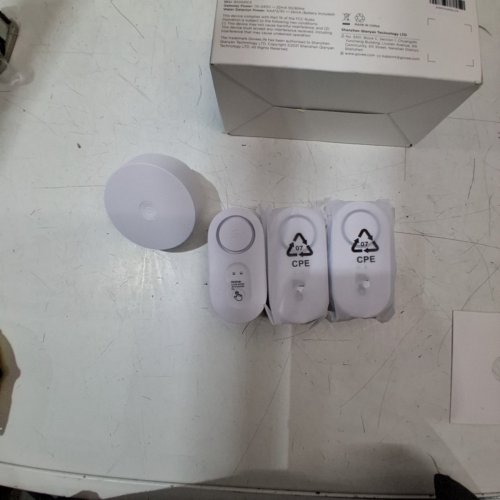 3PK GOVEE SMART WI-FI WATER DETECTOR / SENSOR WITH 100DB ADJUSTABLE ALARM AND APP ALERTS FOR LEAKS AND DRIPS - WHITE image 3
