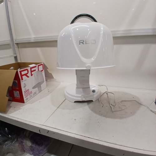 RED BY KISS CERAMIC TOURMALINE PROFESSIONAL HOOD DRYER - 4 HEAT SETTINGS - 1875W - WHITE (MODEL: B0D04Y9) image 5
