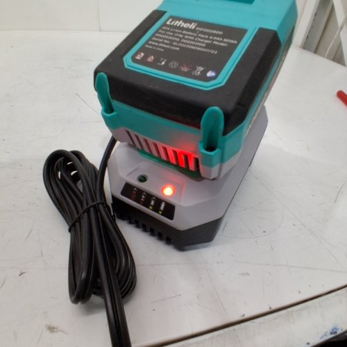 LITHELI 20V BATTERY AND CHARGER FOR E1 SERIES TOOLS image 2