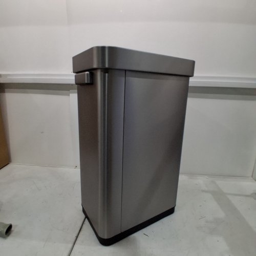EKO MADISON STEP TRASH CAN - 50L -MATTE STAINLESS / GREY (MODEL: EK9361) image 2