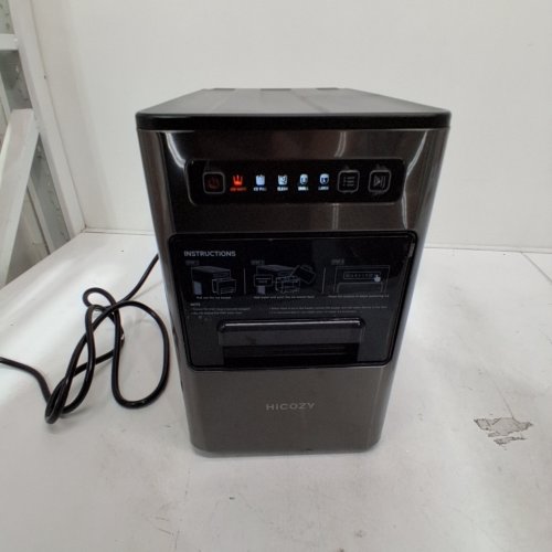 HICOZY COUNTERTOP BULLET SHAPED ICE MAKER WITH PULL OUT TRAY - 110W - BLACK - (MODEL: CB23H) image 2