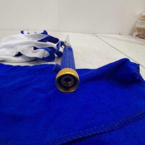 CLEANING SOLUTION HOSE ATTACHMENT FOR PRESSURE CLEANING WAND ONLY - 18" - BLUE image 3