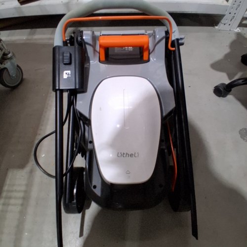 LITHELI U20 HANDY SERIES BRUSHLESS LITHIUM ION PUSH CORDLESS ELECTRIC LAWN MOWER -TOOL ONLY - 20V - 13" (MODEL: U20LM00-0A110/EGT010172) image 2