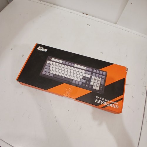 RK ROYAL KLUDGE F99 WIRELESS MECHANICAL KEYBOARD - TRI MODE BT/2.4GHZ/USB-C CONNECTIONS - 100 KEYS HOT SWAPPABLE - LINEAR CREAM SWITCH - RGB LIGHTS - KNIGHT BLACK (MODEL: F99) image 5