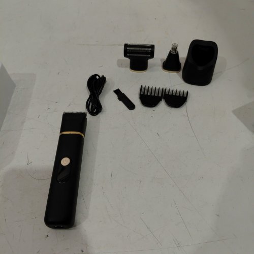 ELECTRIC TRIMMER IPX7 WATERPROOF 3-IN-1 GROOMING KIT - BLACK (MODEL: ST01) image 2