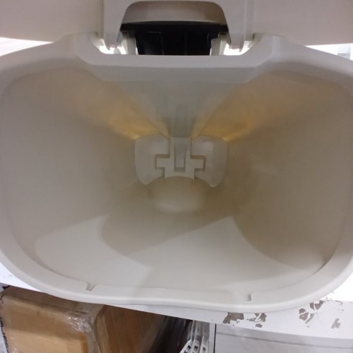 UMBRA BRIM WASTE CAN -  50L - WHITE image 4