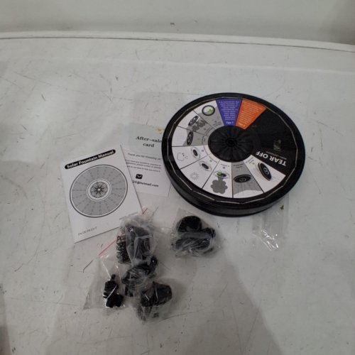 YZERT SOLAR FOUNTAIN - 2000MAH - BLACK (MODEL:SP06D02) image 2