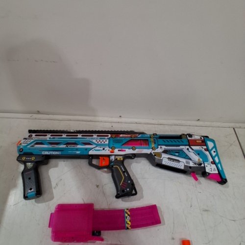 ZURU XSHOT PRO SKINS SINISTER LONG SHOT BLASTER WITH 40 DARTS - MULTICOLOR (MODEL: 36685) image 4