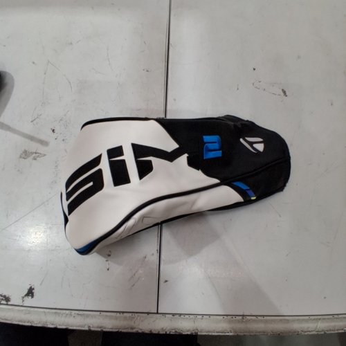 TAYLOR MADE SIM 2 DRIVER HEAD COVER - BLACK / WHITE (MODEL: N9116801) image 4