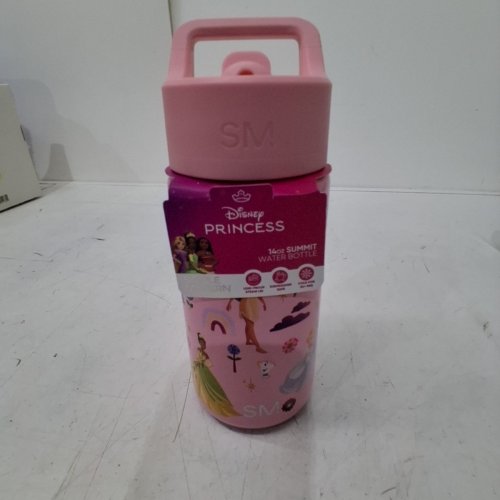 SIMPLE MODERN DISNEY PRINCESS SUMMIT STAINLESS STEEL WATER BOTTLE - 14OZ- LIGHT PINK image 4
