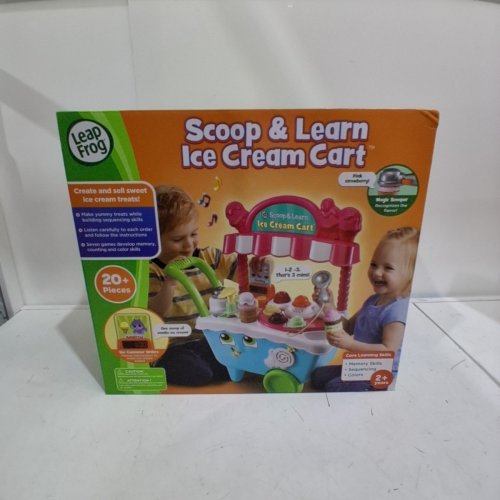 LEAPFROG SCOOP AND LEARN ICE CREAM CART (MODEL#; 80-600700) image 2