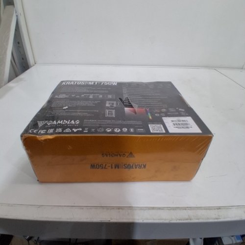 GAMDIAS RGB GAMING NON-MODULAR COMPUTER POWER SUPPLY UNIT - 80 PLUS BRONZE CERTIFIED - 750W - BLACK (MODEL: KRATOS M1-750B) image 4