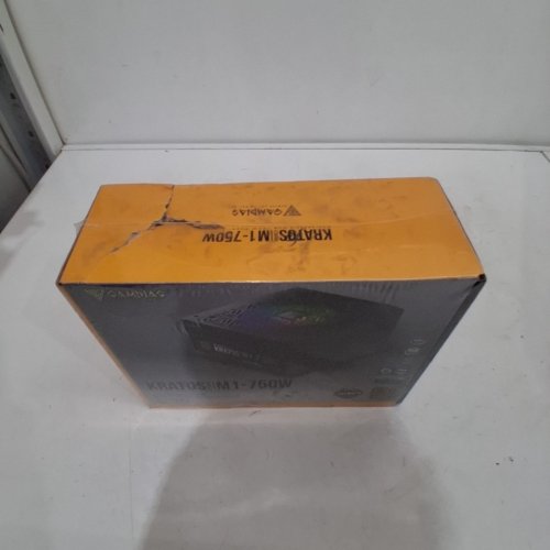 GAMDIAS RGB GAMING NON-MODULAR COMPUTER POWER SUPPLY UNIT - 80 PLUS BRONZE CERTIFIED - 750W - BLACK (MODEL: KRATOS M1-750B) image 5