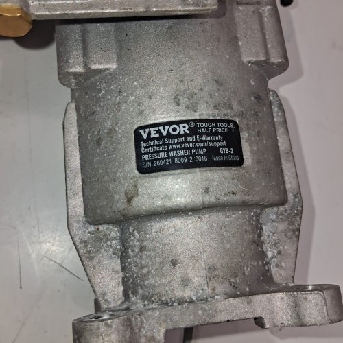 VEVOR HORIZONTAL PRESSURE WASHER PUMP - 3400PSI - 2.5GPM (MODEL:GYB-2) image 5