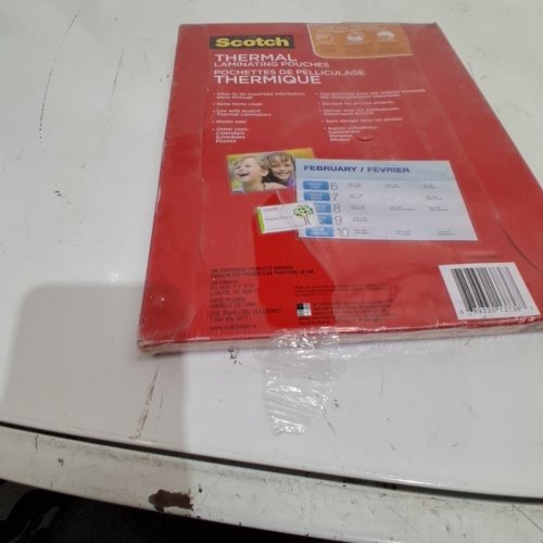 100PK SCOTCH THERMAL LAMINATING POUCHES - 9" X 11.5" image 3