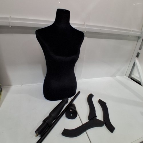 PAYLESSHERE DRESS FORM MANNEQUIN - 49.6" - 63.4" - BLACK (MODEL : MQ-FL2104-BLACK) image 2