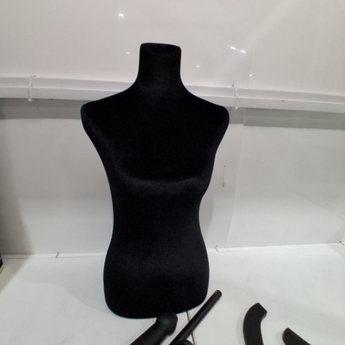 PAYLESSHERE DRESS FORM MANNEQUIN - 49.6" - 63.4" - BLACK (MODEL : MQ-FL2104-BLACK) image 4
