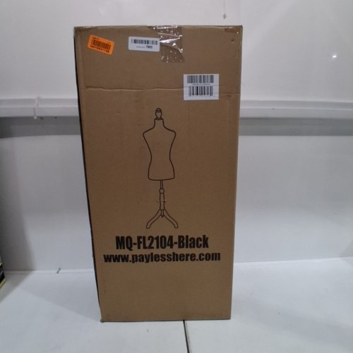 PAYLESSHERE DRESS FORM MANNEQUIN - 49.6" - 63.4" - BLACK (MODEL : MQ-FL2104-BLACK) image 5