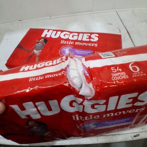 108PK HUGGIES LITTLE MOVERS OUTSTANDING ACTIVE FIT DISPOSABLE BABY DIAPERS - SIZE 6 (35LB+) - DISNEY BABY LION KING (STYLE: 56319) image 6