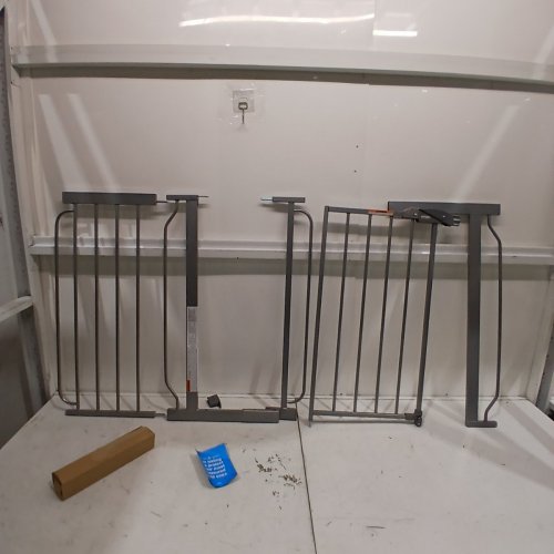 REGALO EASY STEP 49" EXTRA WIDE BABY GATE - 30"X49" - PLATINUM (MODEL: 1164 EP DS) image 2