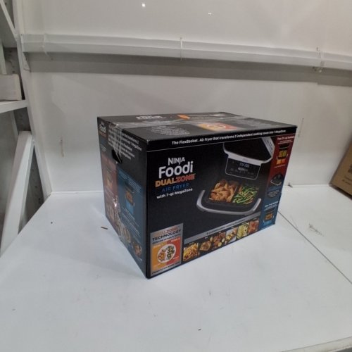 NINJA FOODI 6-IN-1 DUALZONE FLEXBASKET AIR FRYER - 7QT MEGA ZONE - BLACK (MODEL: DZ071C) image 5
