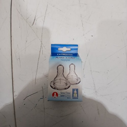2PK DR BROWN'S ANTI-COLIC NIPPLES - SLOW FLOW LEVEL 1 image 2