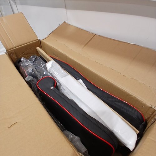 YOLEO ADJUSTABLE WEIGHT BENCH - 660LBS - BLACK/RED (MODEL: YDB004PIN2B) image 2
