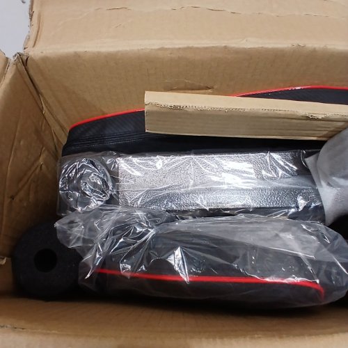 YOLEO ADJUSTABLE WEIGHT BENCH - 660LBS - BLACK/RED (MODEL: YDB004PIN2B) image 3