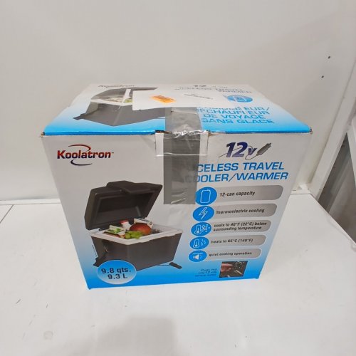 KOOLATRON TRAVELER III P9 THERMOELECTRIC ICELESS COOLER/WARMER - 9.3L - GREY image 6
