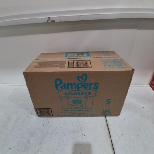 128PK PAMPERS CRUISERS 360 BABY DIAPERS - SIZE 5 image 3