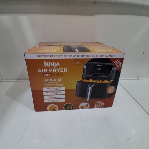 NINJA PRO 4-IN-1 AIR FRYER WITH AIRCRISP TECHNOLOGY - 5QT - BLACK (MODEL: AF141C) image 6