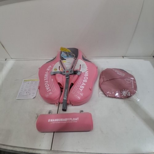 MAMBOBABY POOL WATER FLOAT WITH CANOPY- 50+ UPF - PINK (MODEL: B503) image 3
