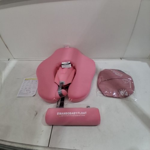 MAMBOBABY POOL WATER FLOAT WITH CANOPY- 50+ UPF - PINK (MODEL: B503) image 4